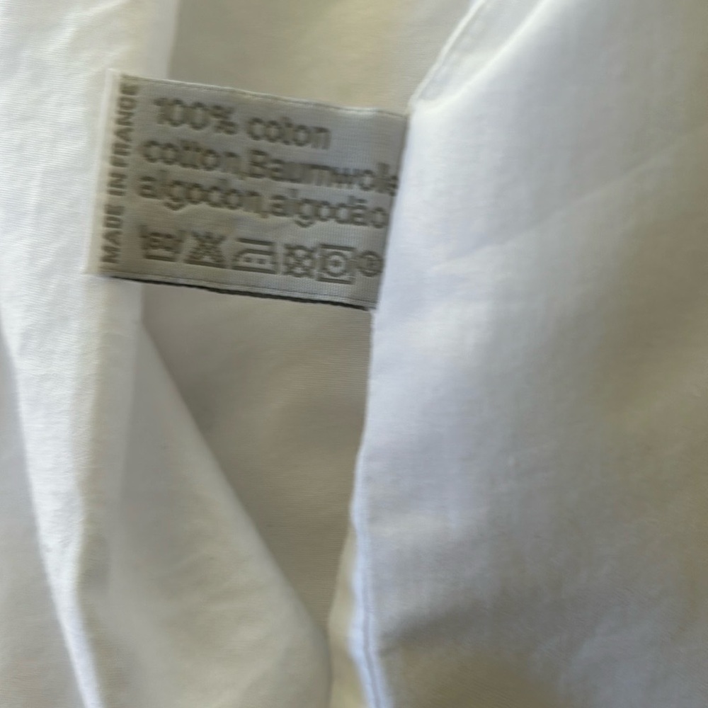 Yves Delorme White Queen 3 Panel Bedskirt - Picture 5 of 6